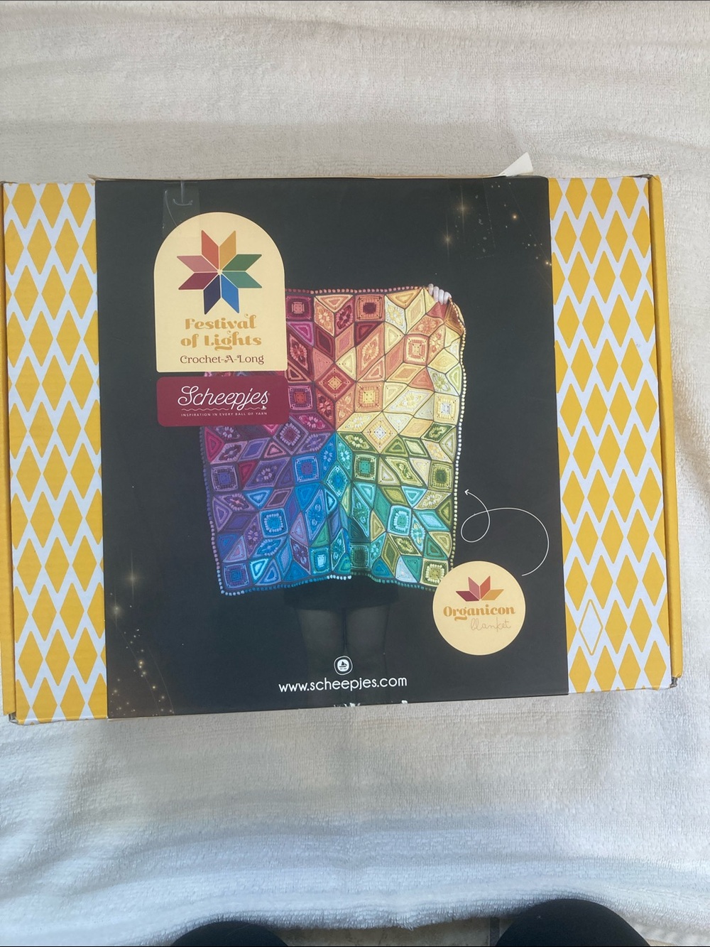 Scheepjes 'Festival of Lights' Crochet Blanket Kit - Multicolor